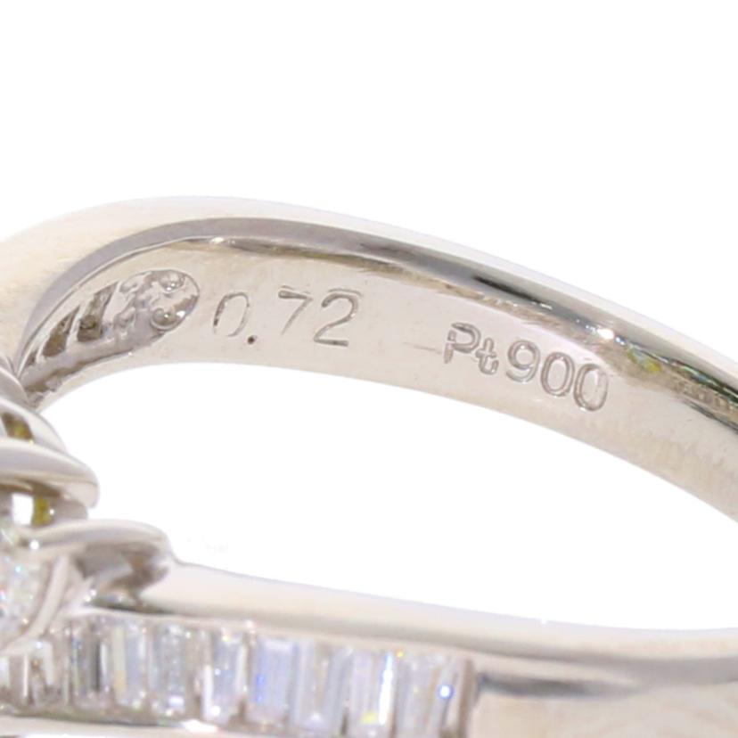 Pt900/Ptダイヤリング0.58/0.72#12/5.6//0.72/D0.58/Aランク/75