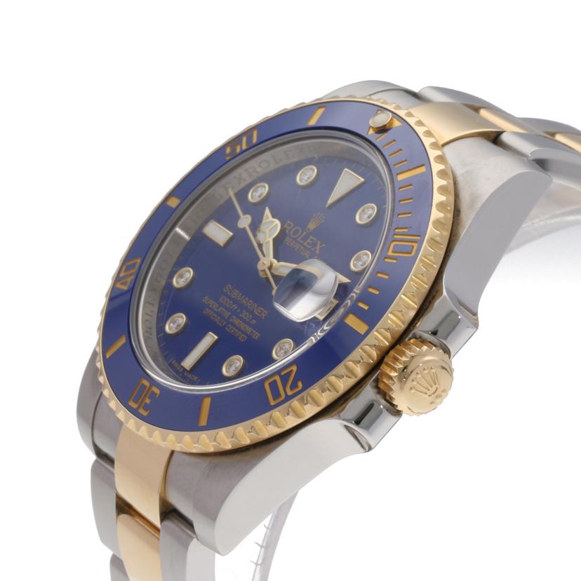 ROLEX ロレックス/サブマリーナ・デイト・マットブルー/8Pダイヤ/116613GLB//35U584L9/Aランク/75