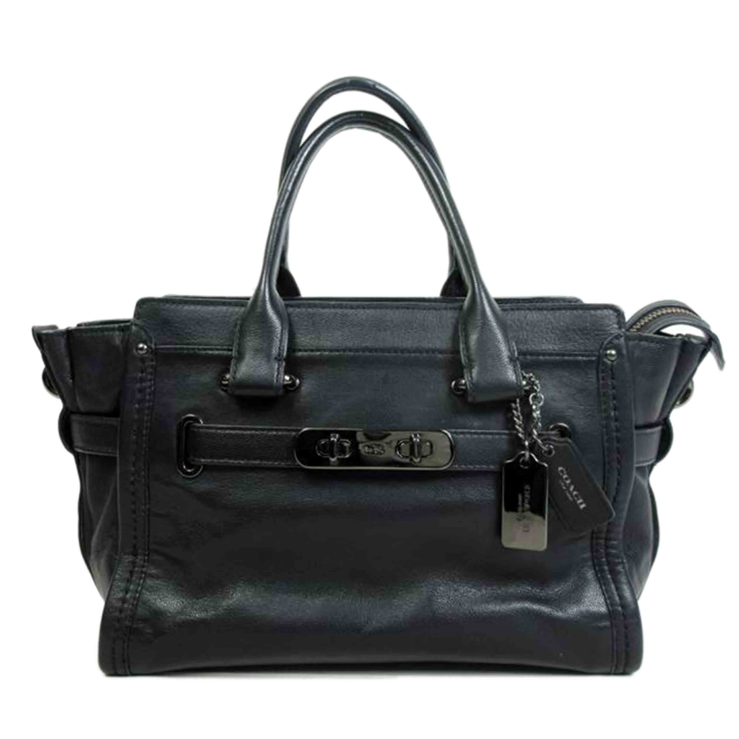 COACH コーチ/ソフトスワッガー ハンドバッグ スト欠品/37439//D16**/Bランク/70