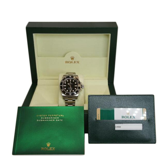 ROLEX ロレックス 腕時計 ランダムルーレット スポーツモデル ステンレス/サブマリーナ・ノンデイト・ブラック/ランダム番/114060//20C*****/Aランク/92