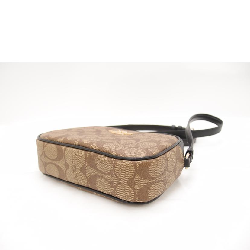 COACH コーチ 茶 黒 ショルダーバッグ ポシェット 斜め掛け 肩掛け レディース/シグネチャーショルダー/ブラック/C9926//J22**/SAランク/69