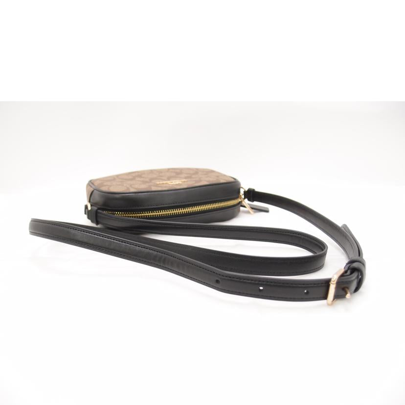 COACH コーチ 茶 黒 ショルダーバッグ ポシェット 斜め掛け 肩掛け レディース/シグネチャーショルダー/ブラック/C9926//J22**/SAランク/69