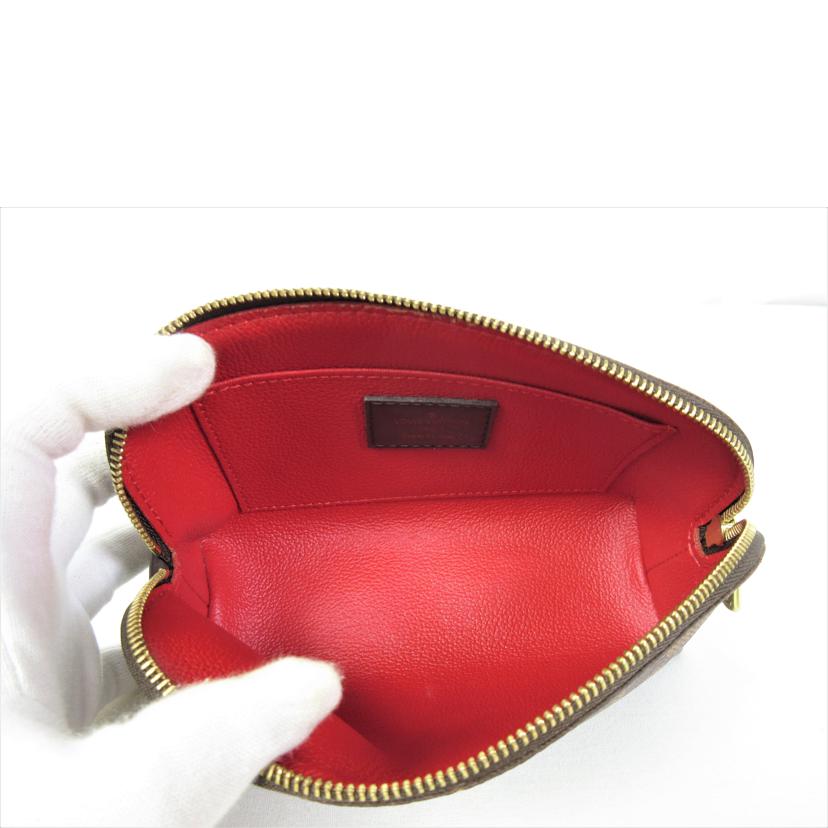 LV ルイ・ヴィトン/ポシェットコスメティック/ダミエ/エベヌ/N47516//CA2***/Aランク/70