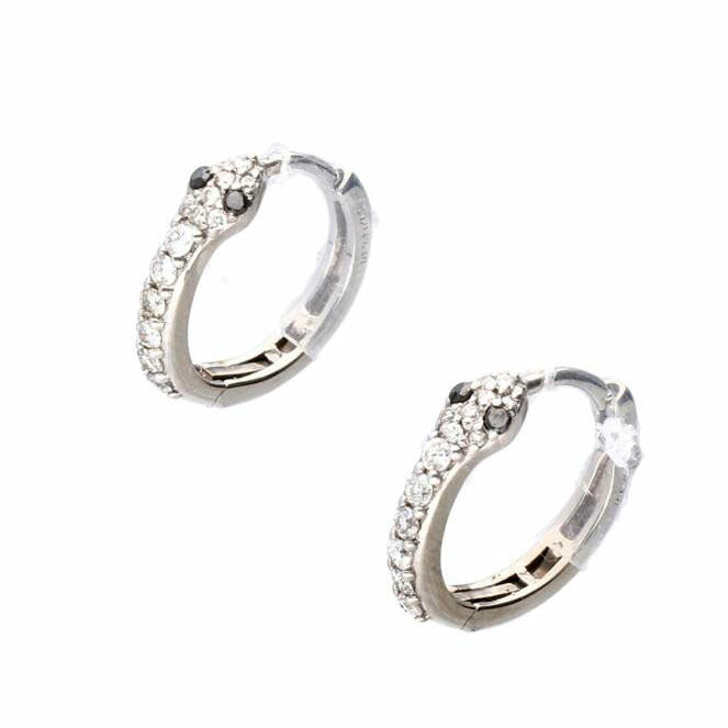 /K18WGダイヤピアス0.10/0.10/HCS-0034//SAランク/75