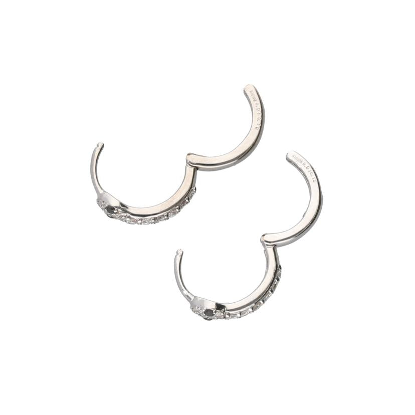 /K18WGダイヤピアス0.10/0.10/HCS-0034//SAランク/75