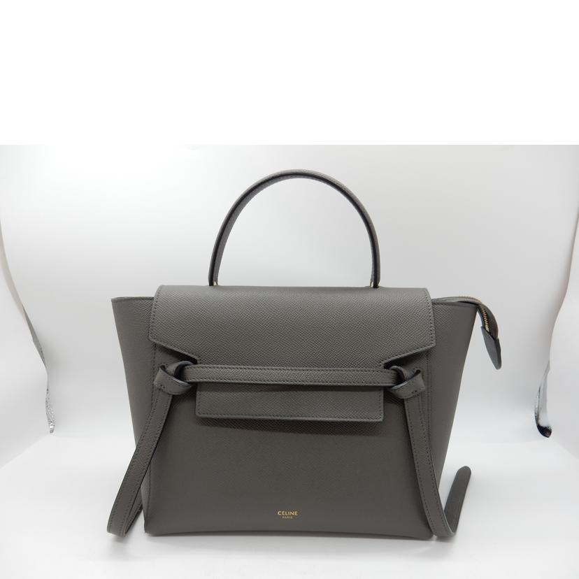 CELINE セリーヌ/ベルトバッグ/マイクロ グレインドカーフスキン/ショルダー//ABランク/02