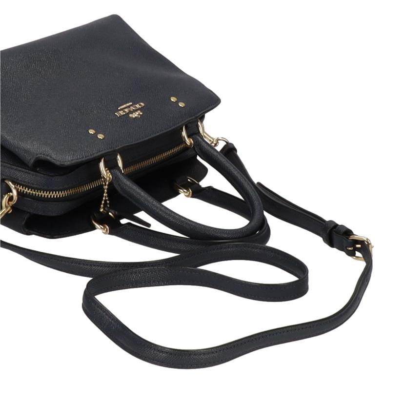 COACH コーチ/ミニキャリーオール2WAYショルダーバック NVY/91146//ABランク/75