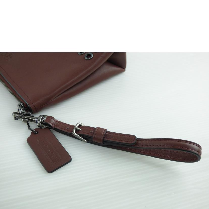 COACH コーチ/ブリーカーレザーグロメットユニバーサルリストレット/F52116//Aランク/64