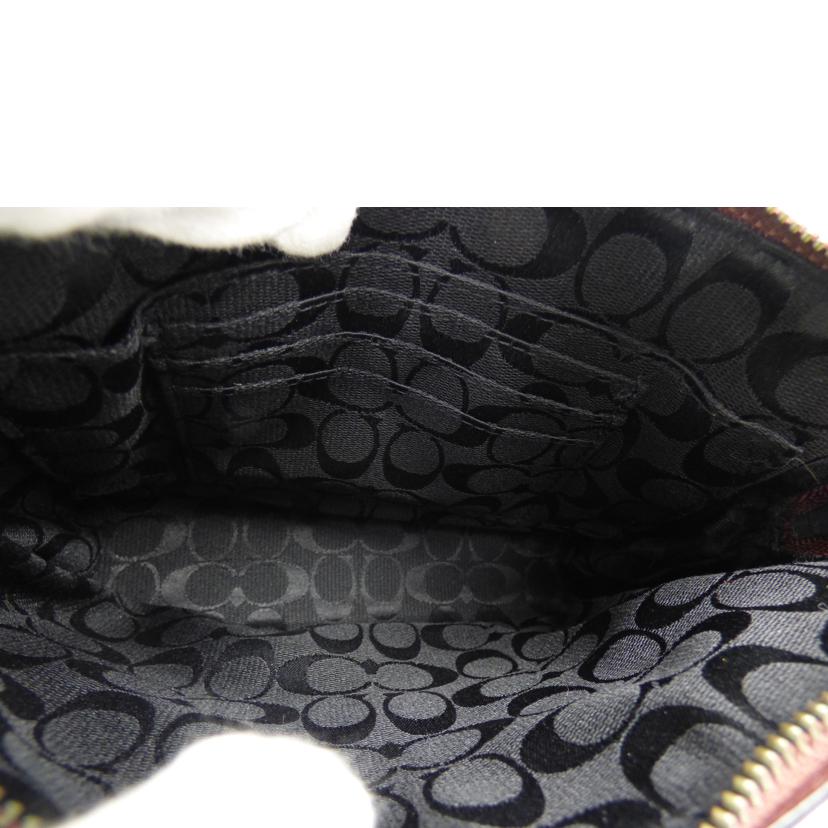 COACH コーチ/ブリーカーレザーグロメットユニバーサルリストレット/F52116//Aランク/64