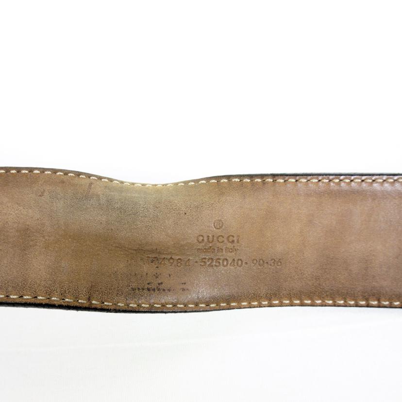 GUCCI グッチ/インターロッキングG シェリーラインベルト 85-95cm/114984//525***/Bランク/70