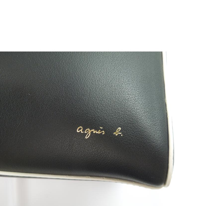 agnes b. アニエスベー/2wayショルダーバッグ 黒//SAランク/83