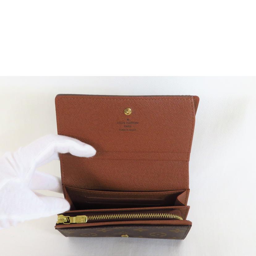 LV ルイ・ヴィトン/ポルトフォイユトレゾール / モノグラム/M61736//CA3***/Aランク/81