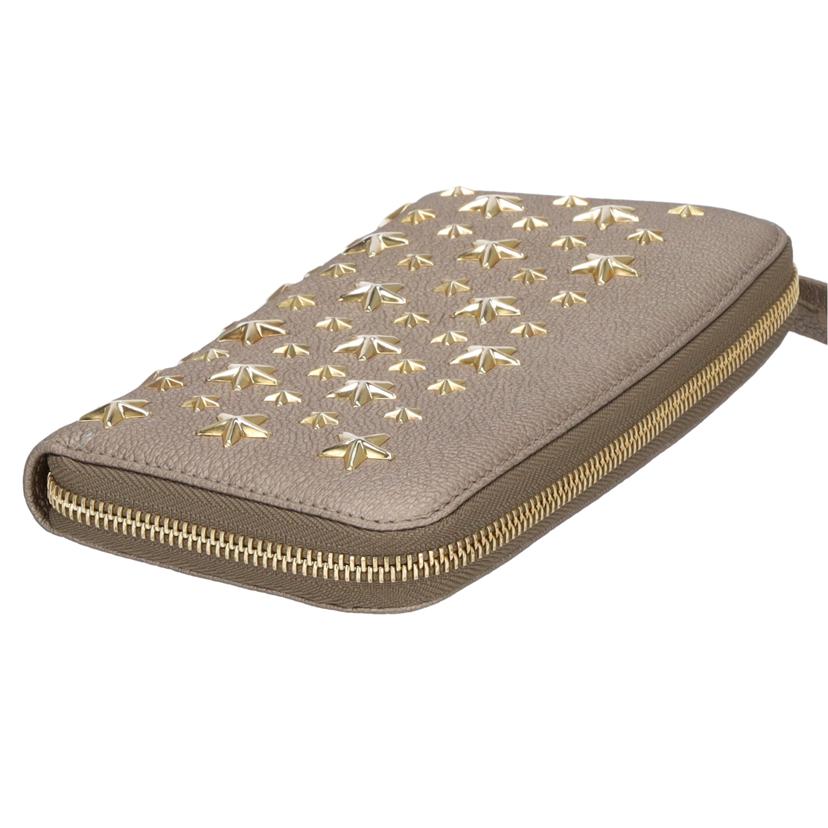 JIMMY CHOO ジミーチュウ/FILIPA ゴールドスタースタッズ 長財布//SAランク/75