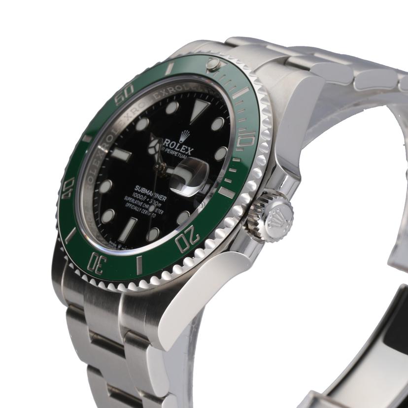 ROLEX ロレックス 腕時計 自動巻き グリーンサブ/サブマリーナ・デイト・グリーン/ブラック/ランダム番/126610LV//S1Z65965/SAランク/75