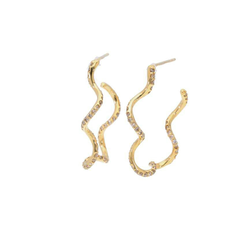 / K18ダイヤピアス0.39/0.39 HGJ-0374//SAランク/75