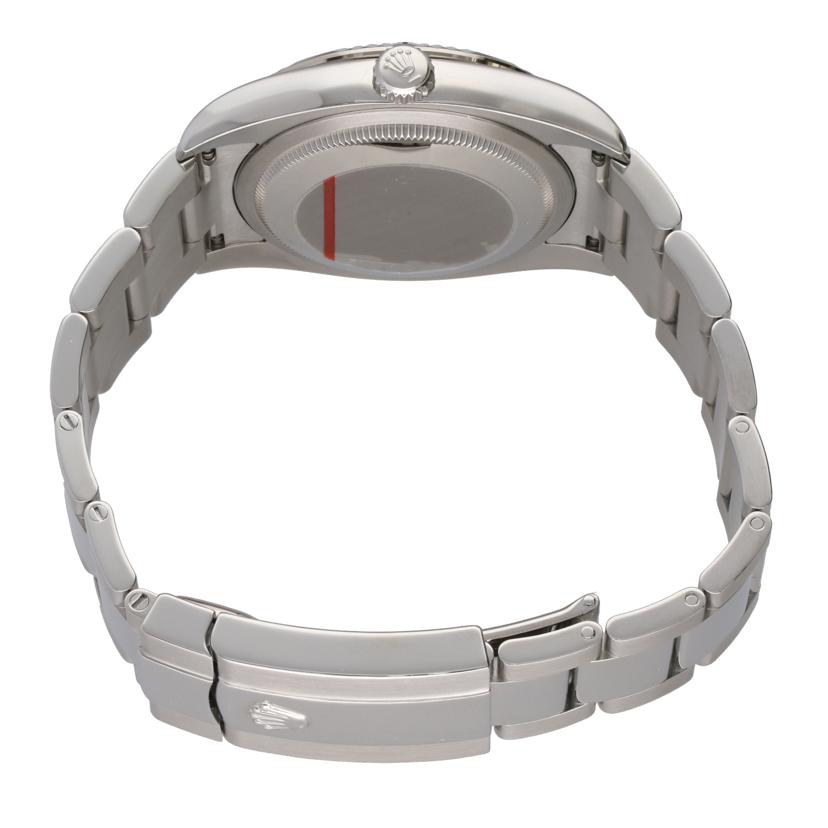 ROLEX ロレックス 腕時計 ギャラ日付2011年 ホワイトゴールド ステンレス 自動巻き 黒文字盤 メンズ/デイトジャスト・ターノグラフ・ブラック/ランダム番/9261180633209//W20*****/SAランク/75