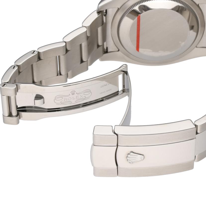 ROLEX ロレックス 腕時計 ギャラ日付2011年 ホワイトゴールド ステンレス 自動巻き 黒文字盤 メンズ/デイトジャスト・ターノグラフ・ブラック/ランダム番/9261180633209//W20*****/SAランク/75