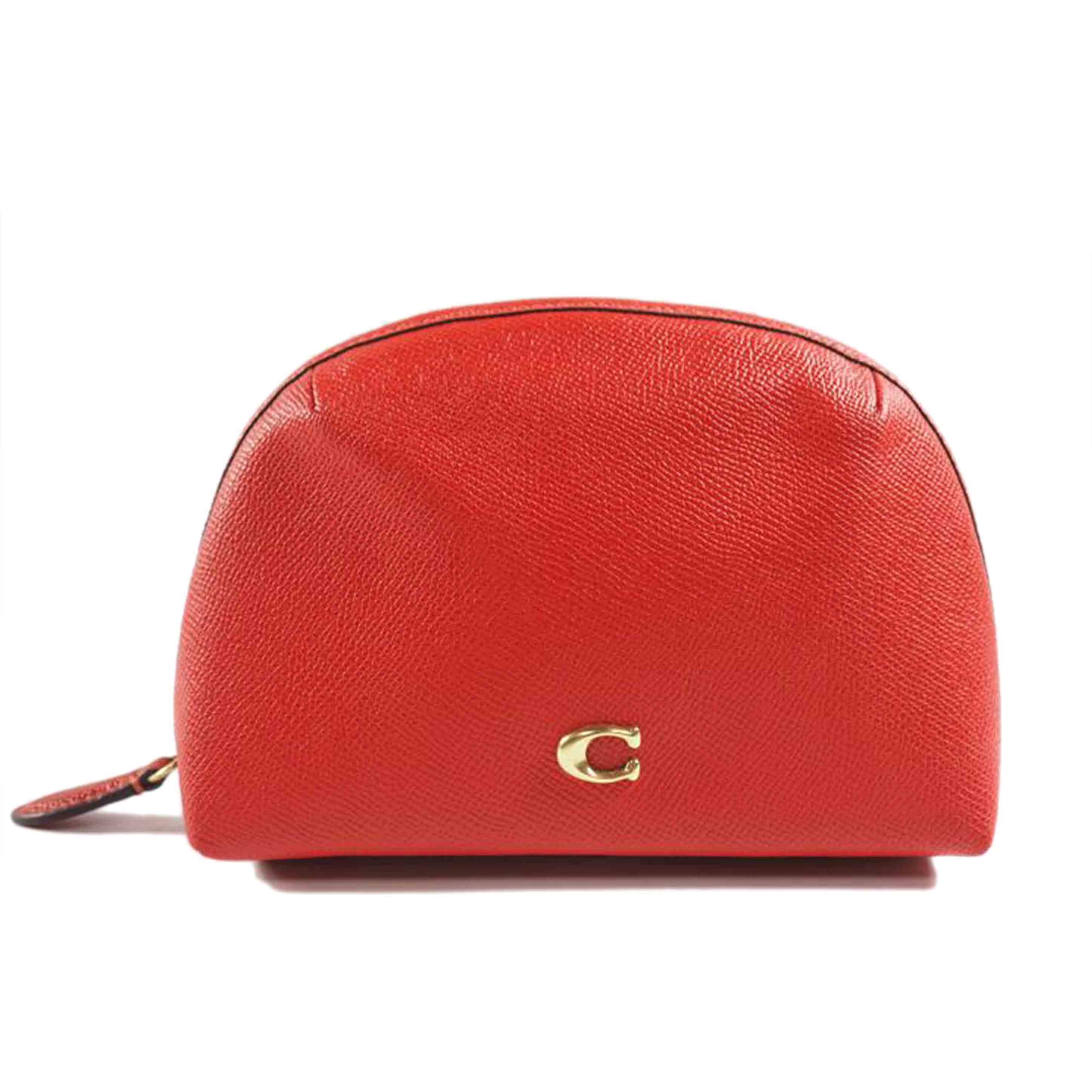 COACH コーチ/ポーチ/ジュリエンヌ コスメティックケース/赤/C3489//ABランク/79