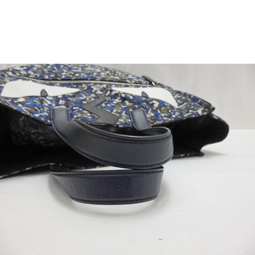 FENDI フェンディ/バグズモンスタートートバッグ/7VA367-5WH//168-3355/ABランク/85