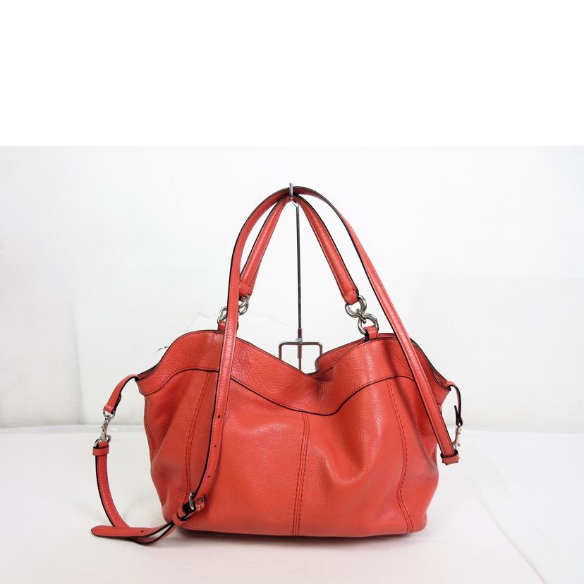 COACH/フォグ ペプルド レザーショルダー/F23537//Bランク/70