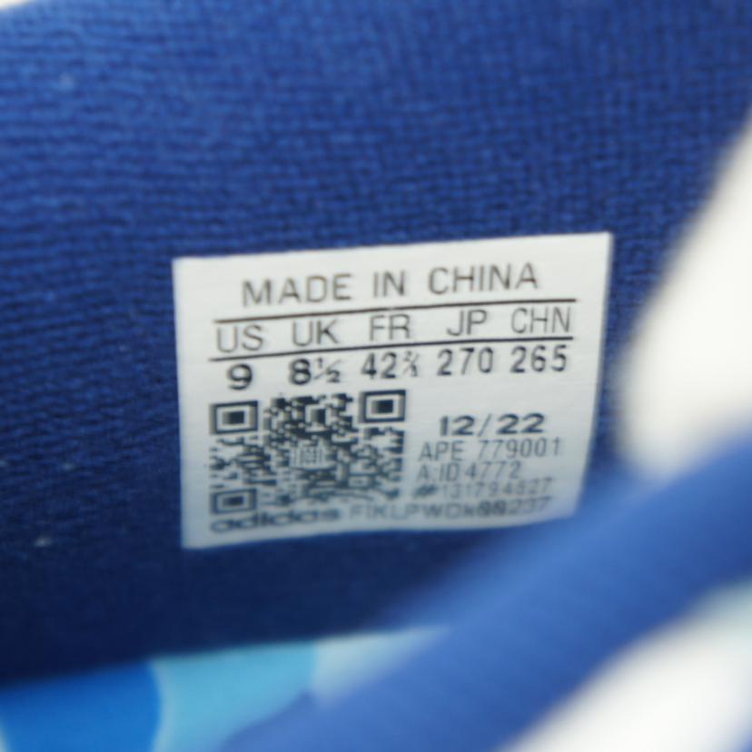 adidas アディダス/FORUM 84 BAPE LOW/ID4772//ABランク/05