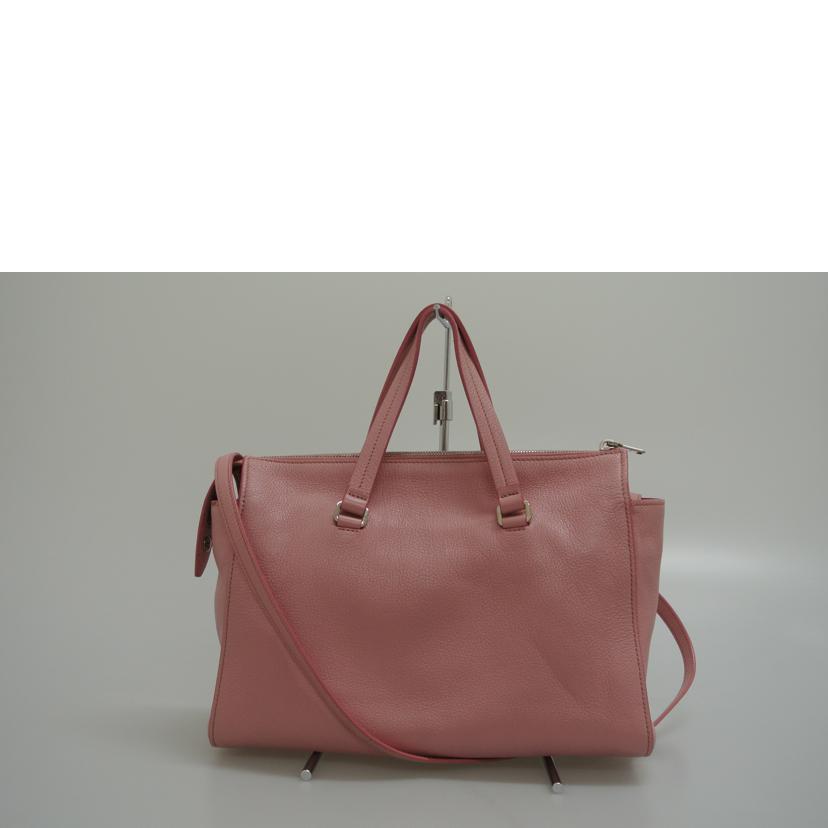 MIUMIU ミュウミュウ/マドラス2WAYバッグ ピンク/5BB004//ABランク/87