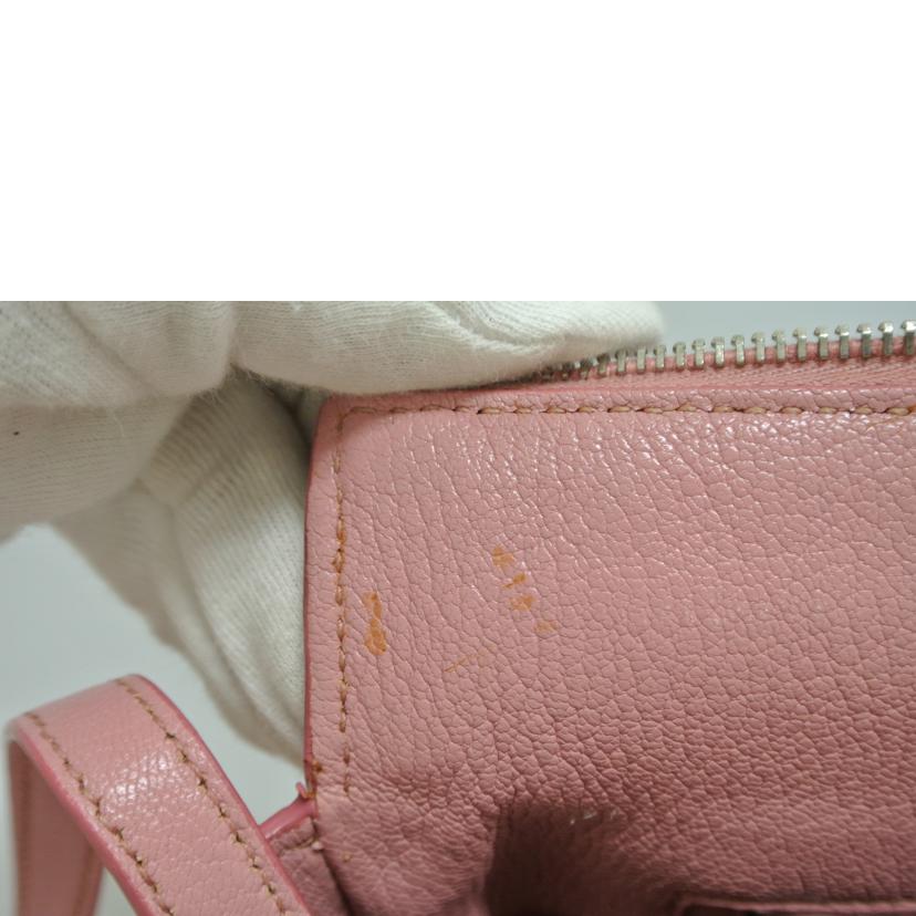 MIUMIU ミュウミュウ/マドラス2WAYバッグ ピンク/5BB004//ABランク/87