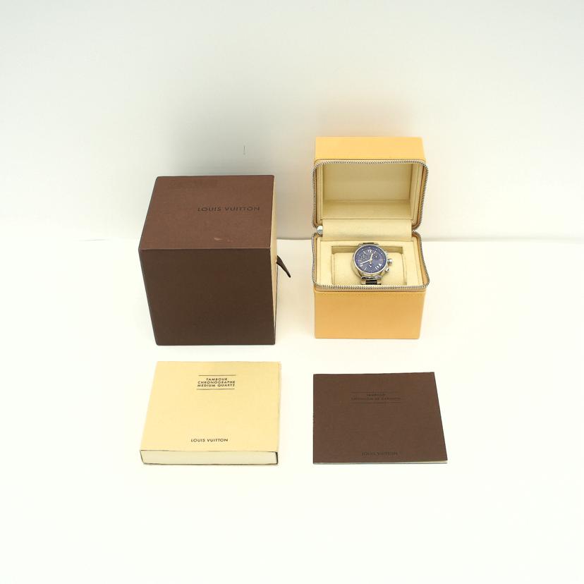 LOUIS VUITTON ルイ・ヴィトン/タンブール・クロノグラフ/メンズ/クォーツ/Q1321//RH6***/ABランク/75
