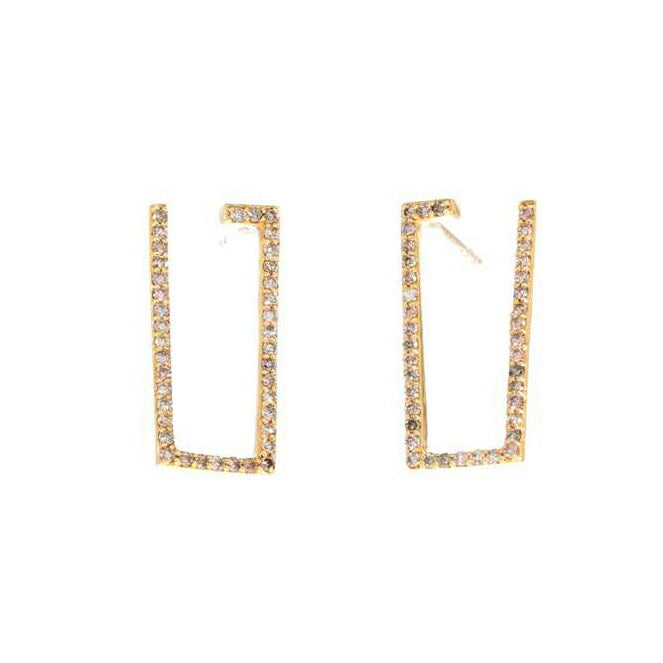 / K18ダイヤピアス0.39/0.39 HGJ-0370//SAランク/75