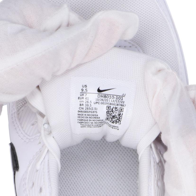 NIKE ナイキ/WMNS AIRMAX90 WHT/BLK/DH8010 101//SAランク/75