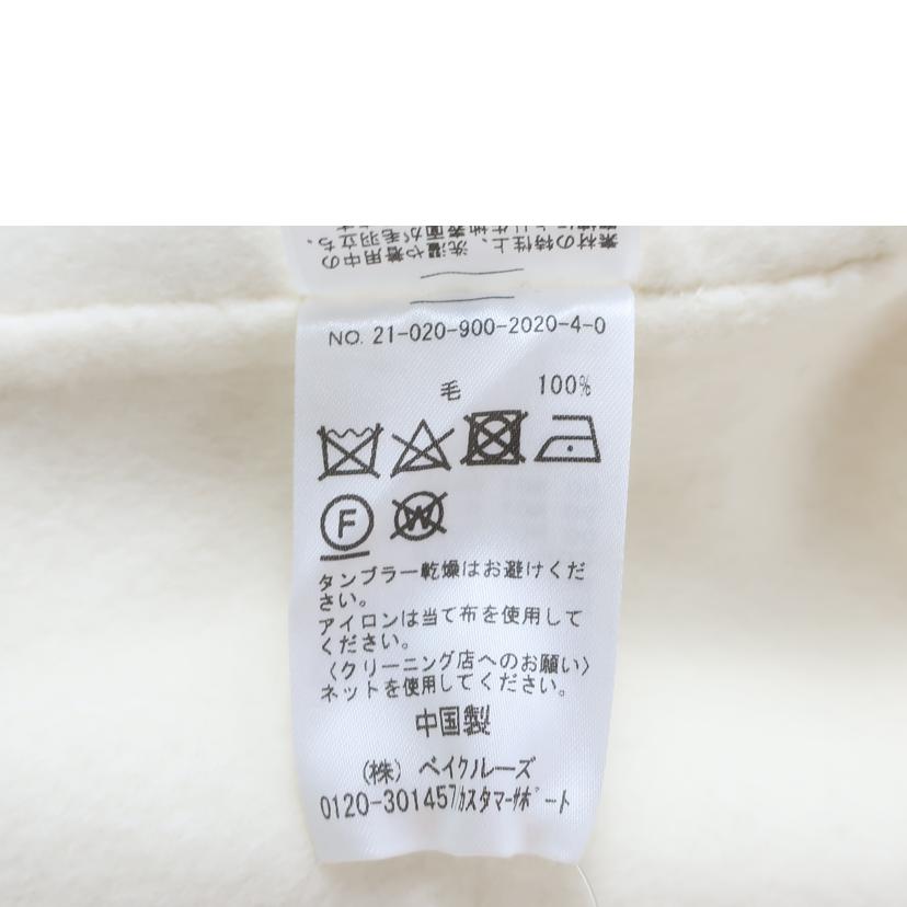 IENA イエナ/Wフェイスショートコート オフホワイト/21-020-900-2020-4-0//SAランク/65