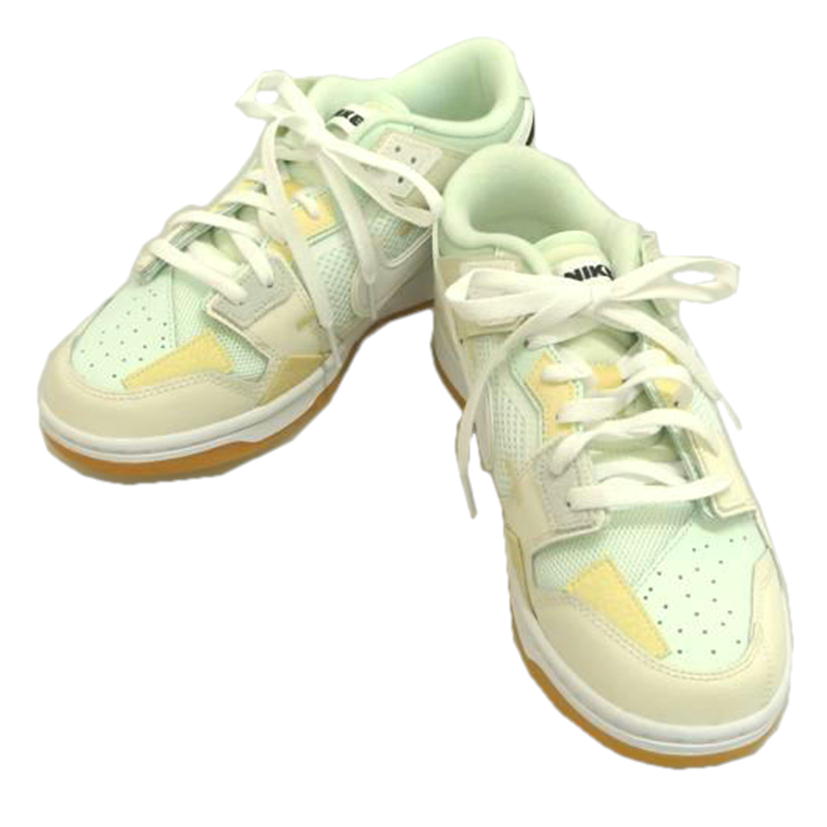 NIKE ナイキ/DUNK SCRAP/白/黄緑/ベージュ/DB0500-100//27.0/SAランク/87