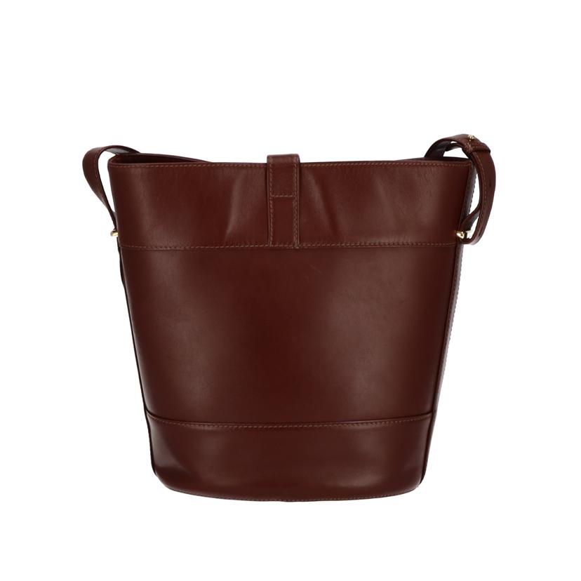 Cartier カルティエ/ヴィンテージマストラインショルダーバック ボルドー//288174823/ABランク/75