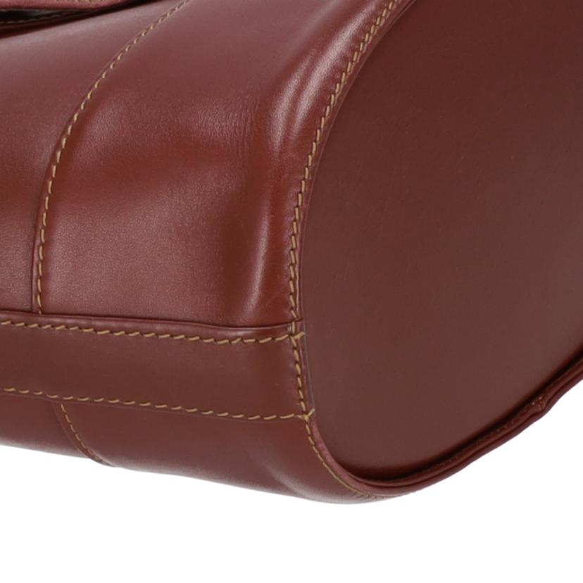 Cartier カルティエ/ヴィンテージマストラインショルダーバック ボルドー//288174823/ABランク/75