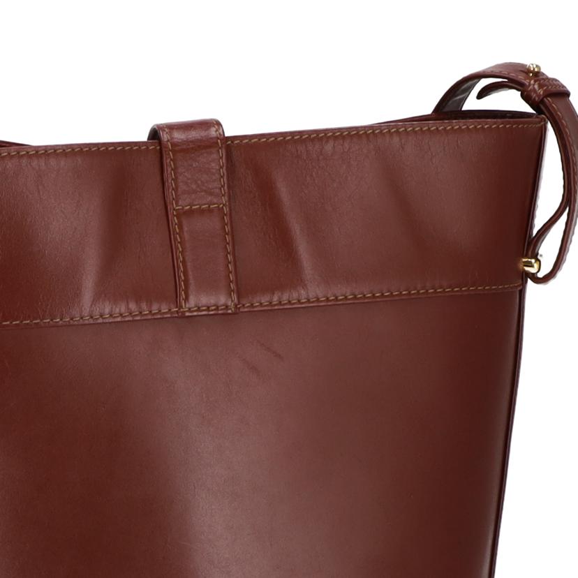 Cartier カルティエ/ヴィンテージマストラインショルダーバック ボルドー//288174823/ABランク/75