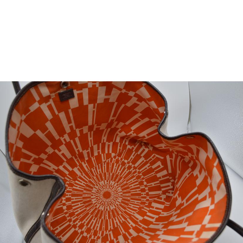 HERMES エルメス/ガーデンパーティPM/トワルアッシュ/オプティカルH//ABランク/89