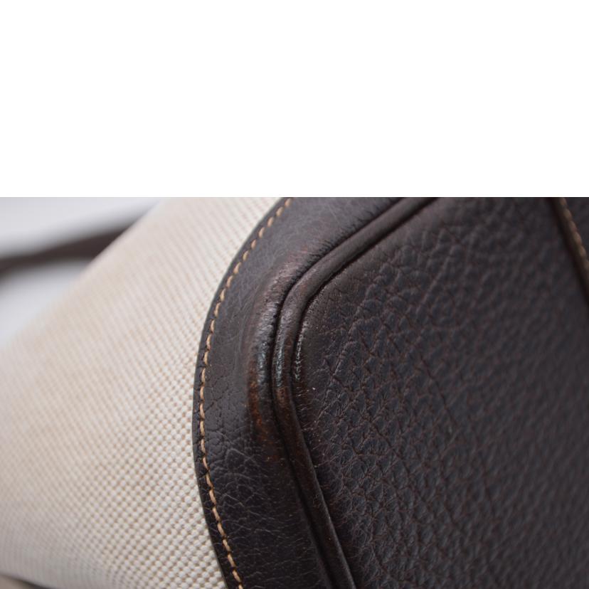 HERMES エルメス/ガーデンパーティPM/トワルアッシュ/オプティカルH//ABランク/89