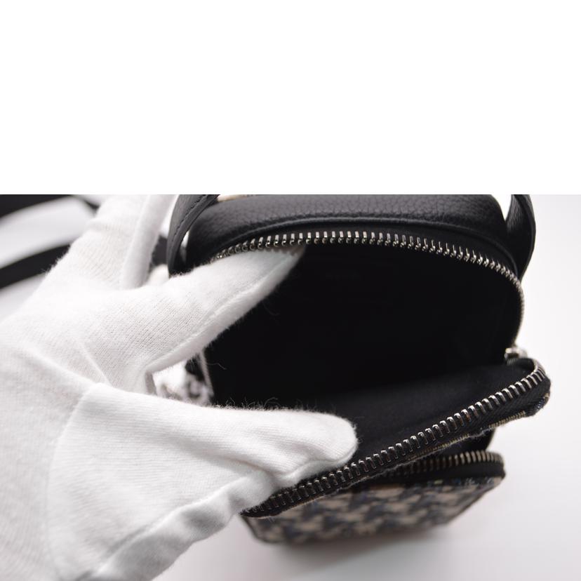 Christian Dior クリスチャンディオール/オブリークトロッタージャガード゙RIDERマイクロポーチ/2OBCA326YSE //Sランク/89