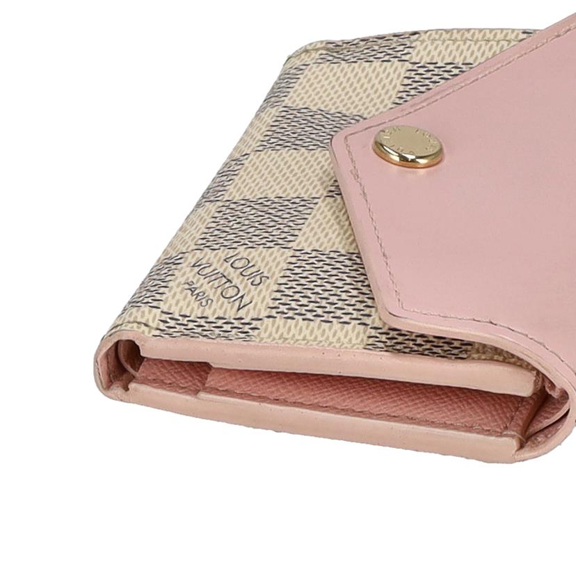 LV ルイヴィトン/ポルトフォイユ・ゾエ/ダミエ・アズール/N60292//MI1***/Bランク/75