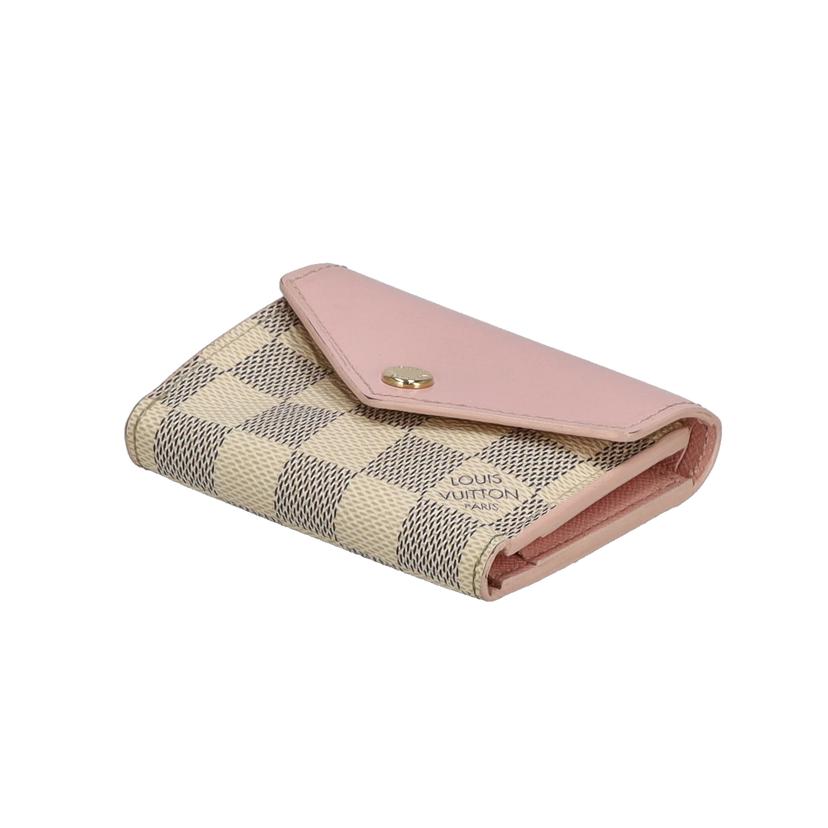 LV ルイヴィトン/ポルトフォイユ・ゾエ/ダミエ・アズール/N60292//MI1***/Bランク/75