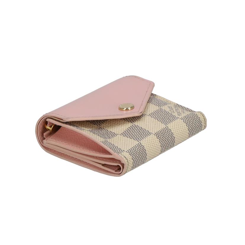 LV ルイヴィトン/ポルトフォイユ・ゾエ/ダミエ・アズール/N60292//MI1***/Bランク/75