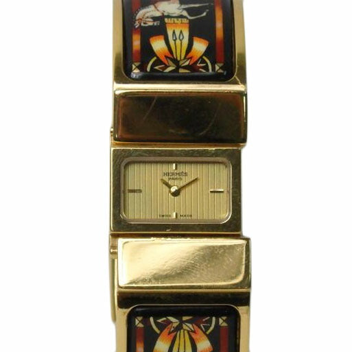 HERMES エルメス/ロケ/レディースウォッチ/クォーツ/L01.201//1070802/ABランク/84