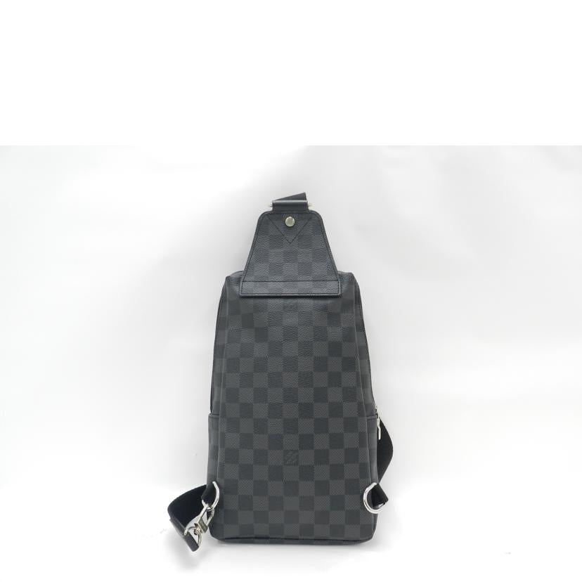 LOUIS VUITTON ルイヴィトン ボディバッグ 市松模様 ブラック/アヴェニュースリングバッグ/ダミエ/グラフィット/N41719//MB3118/Aランク/69