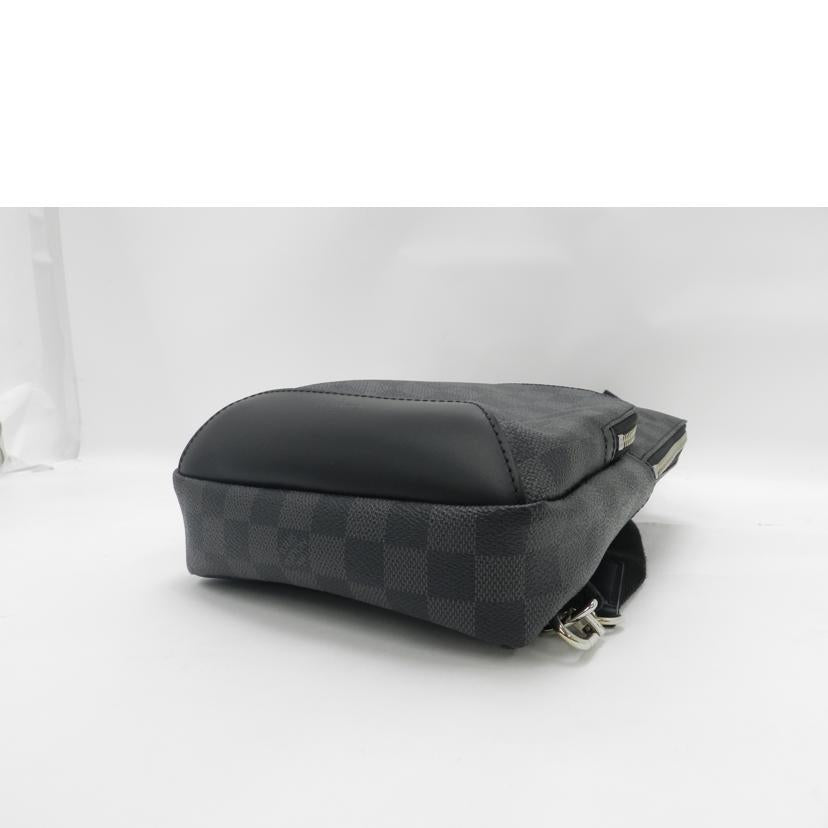 LOUIS VUITTON ルイヴィトン ボディバッグ 市松模様 ブラック/アヴェニュースリングバッグ/ダミエ/グラフィット/N41719//MB3118/Aランク/69