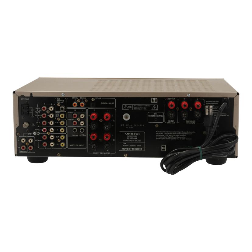 ONKYO オンキョー/AVアンプ/TX-DS484//1080023344/Bランク/81
