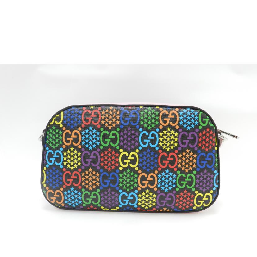 GUCCI グッチ 斜め掛け カメラバック レディース /GGサイケデリックショルダー/マルチカラー/574886//525040/Sランク/69