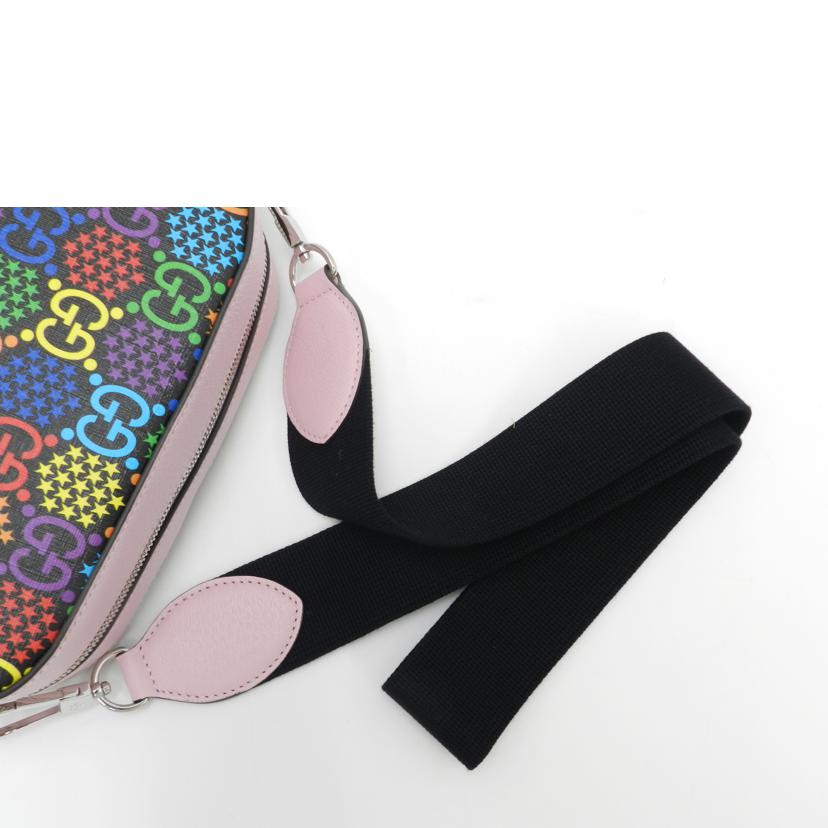 GUCCI グッチ 斜め掛け カメラバック レディース /GGサイケデリックショルダー/マルチカラー/574886//525040/Sランク/69