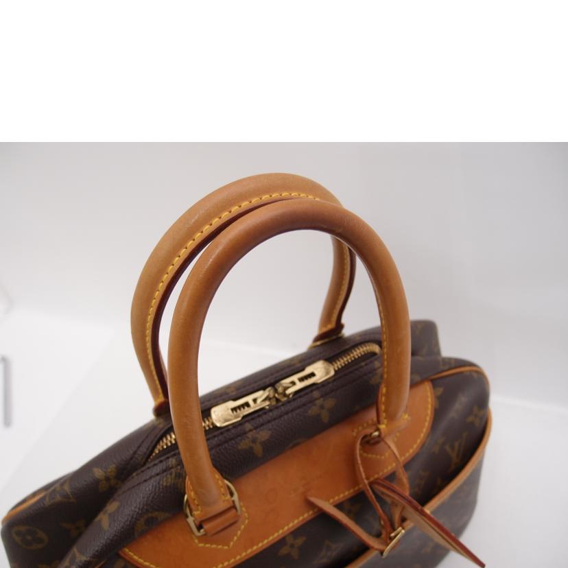 LOUIS VUITTON ルイヴィトン ルイ・ヴィトン ビトン ハンドバッグ ブラウン レディース 定番 人気 LV /ボーリング・ヴァニティ 旧ドーヴィル/モノグラム/M47270//MB0***/Bランク/69