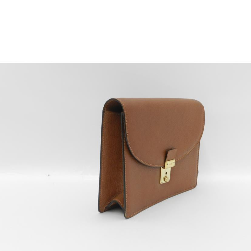 GUCCI グッチ 茶 メンズ/レザーセカンドバッグ/キャメル/018166//0940/ABランク/69