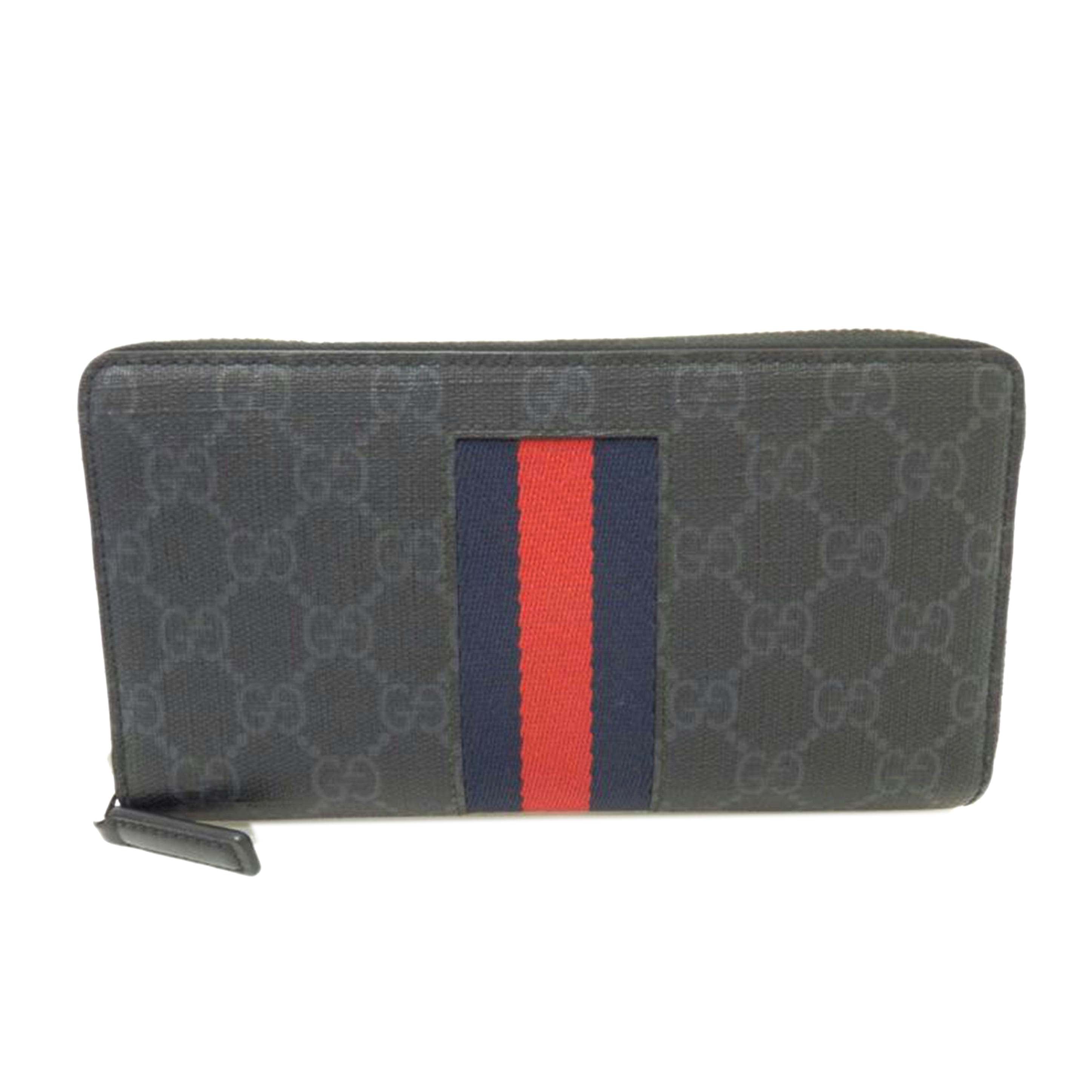 GUCCI グッチ/GGスプリームラウンドファスナー長財布/408831//493075/Bランク/88